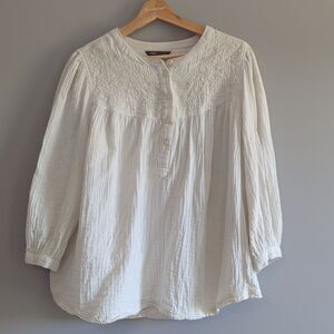 📏Marks and Spencer white blouse